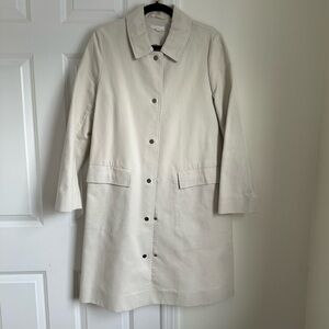 COS Off White Mac Coat